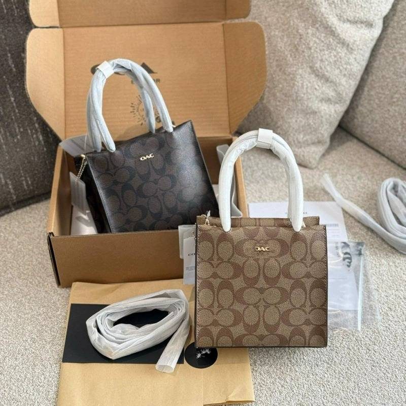 Cally Mini Monogram Tote — Handbags handbag