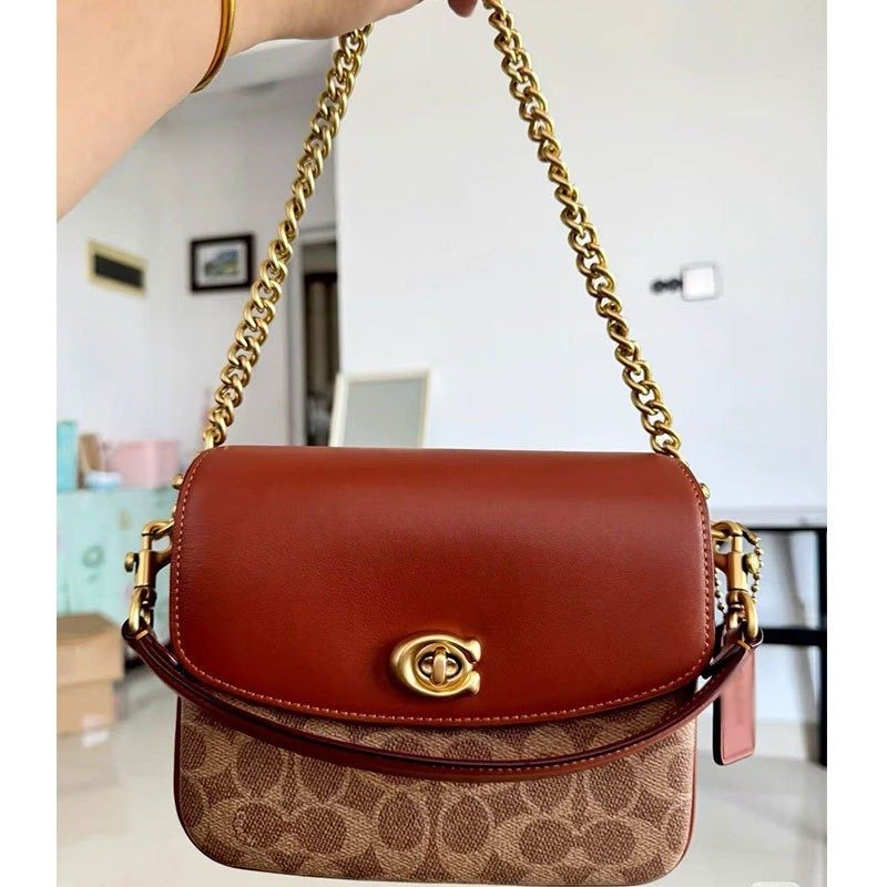 Cassie-Style Vintage Messenger Crossbody Bag — Crossbody Bags handbag