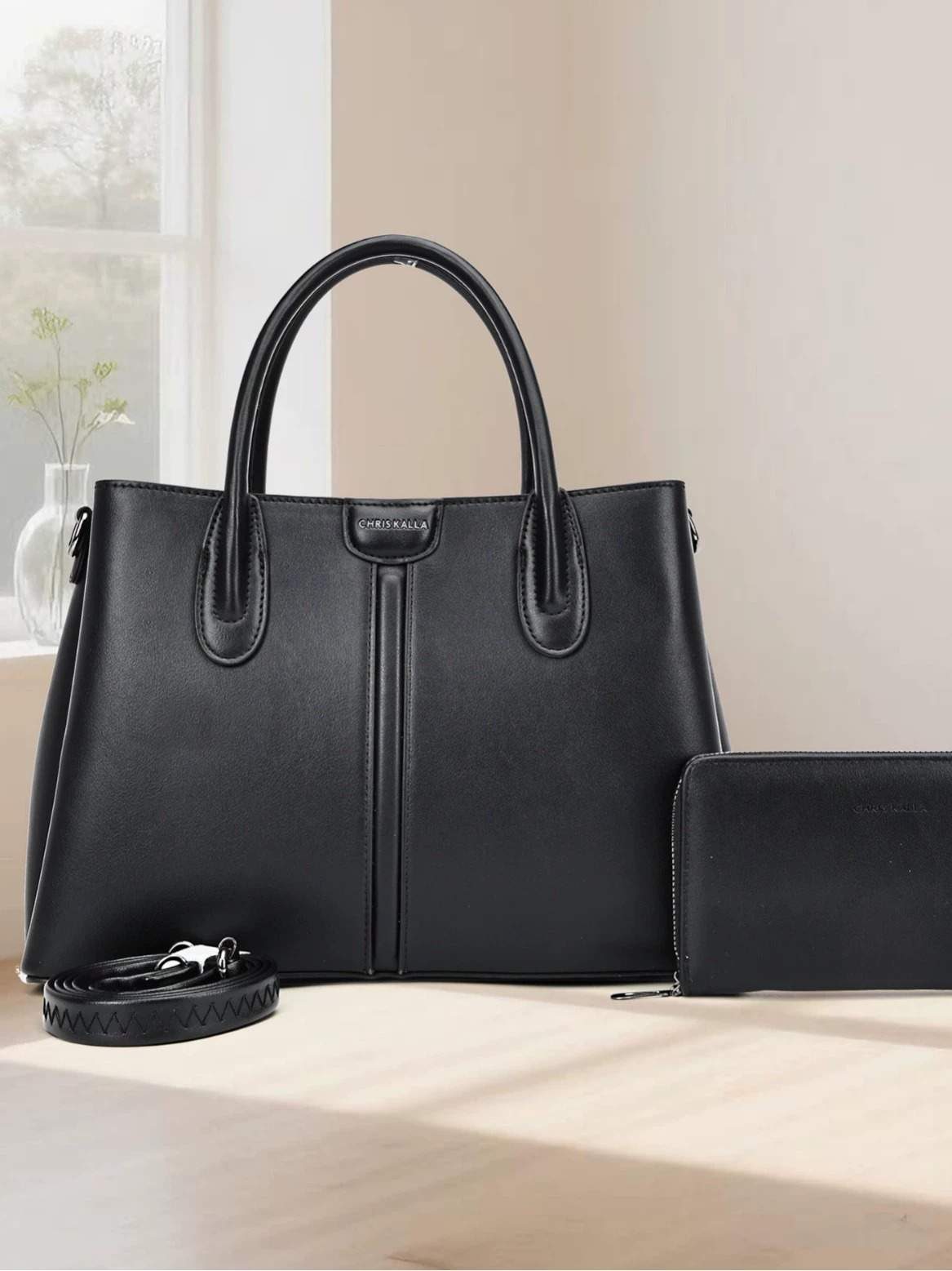 Colorblock Crossbody Bag in Mixed Colorways — side angle
