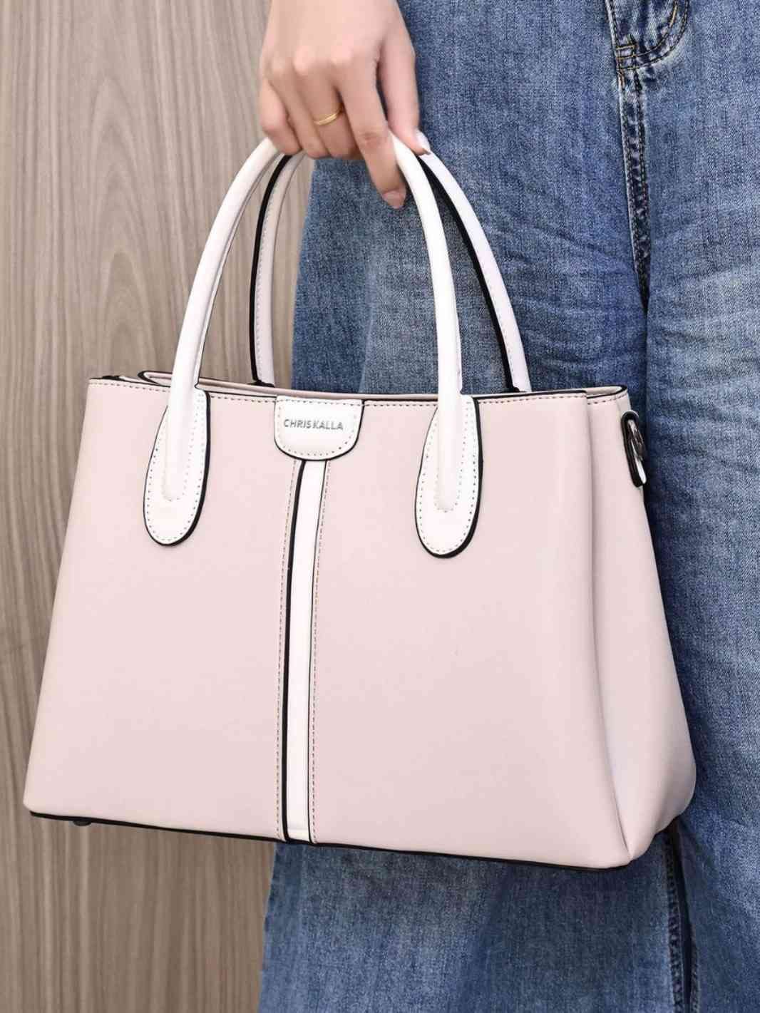 Colorblock Crossbody Bag in Mixed Colorways — detail close-up