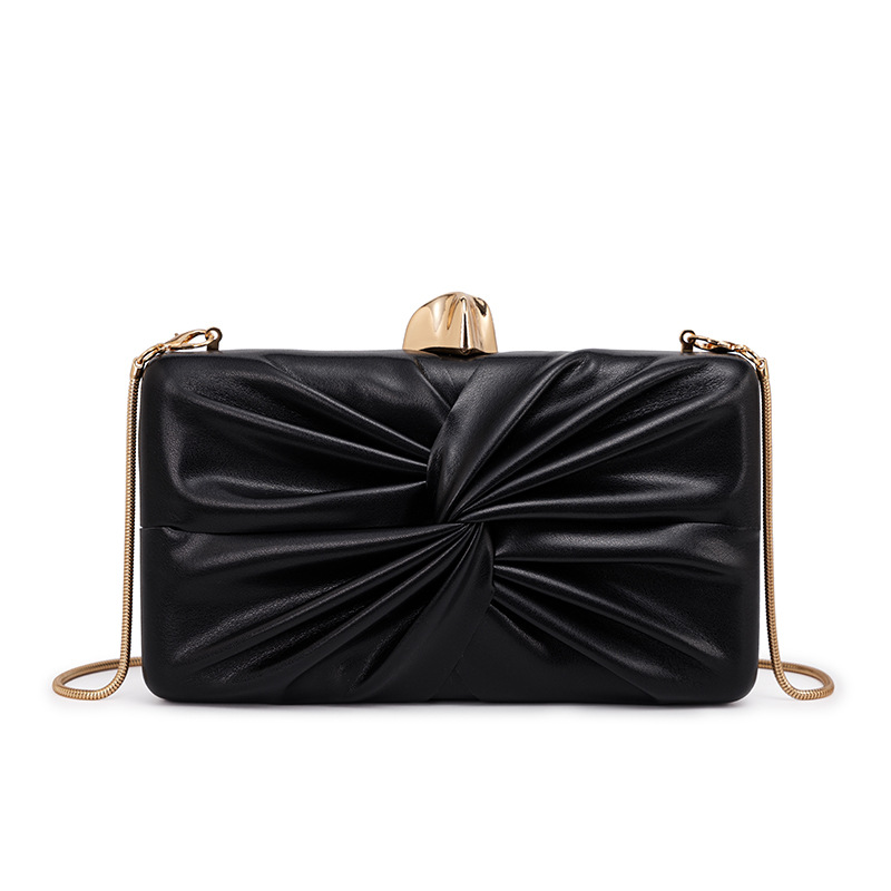 Evening Party Clutch Bag in Off White — styling photo