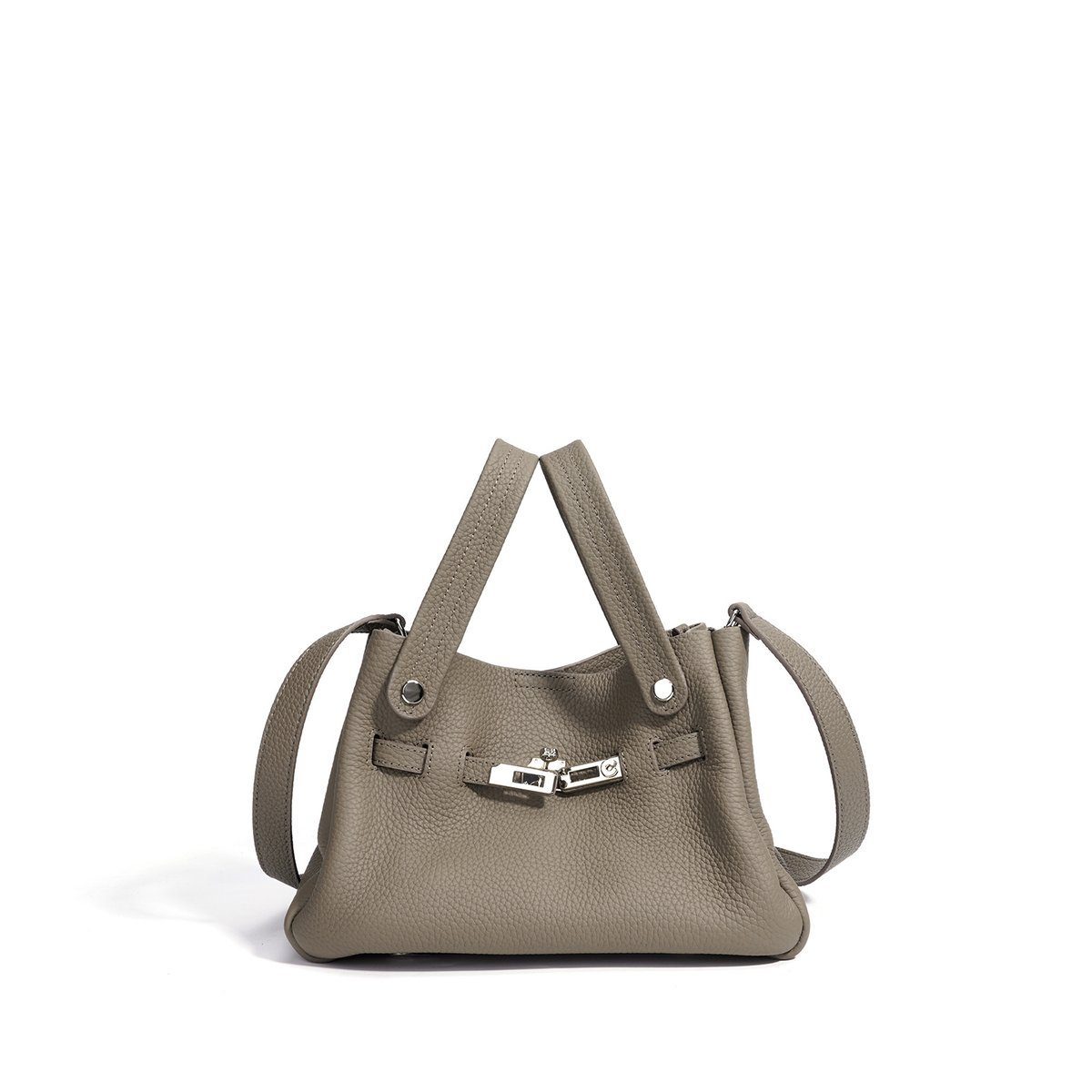 Leather Bucket Kelly-Style Crossbody Bag in Classic — packaging
