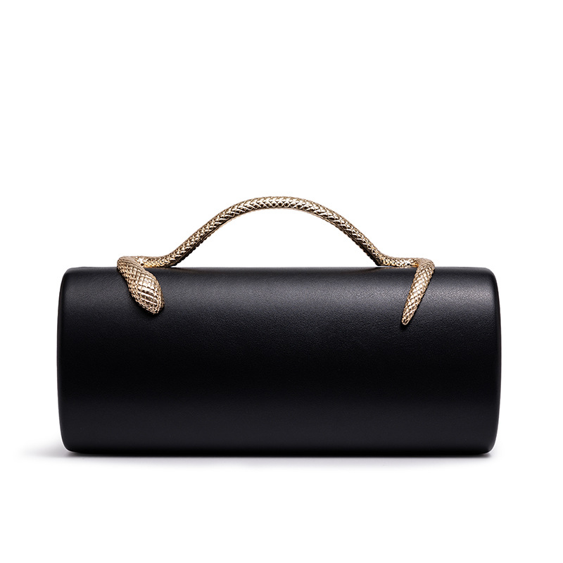 Mini Chain Square Shoulder Bag in Khaki — styling photo