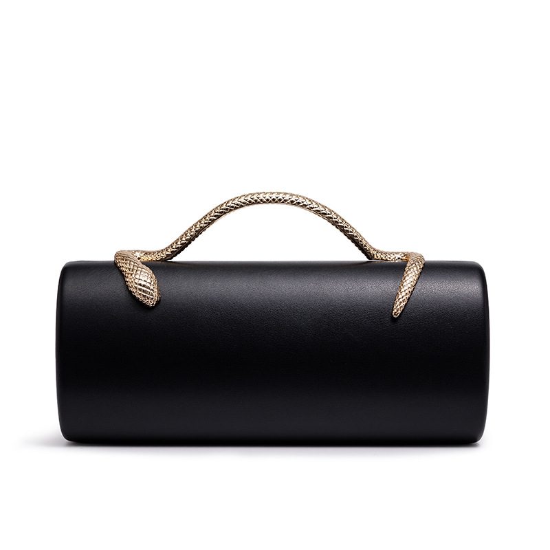 Mini Chain Square Shoulder Bag in Khaki — styling photo