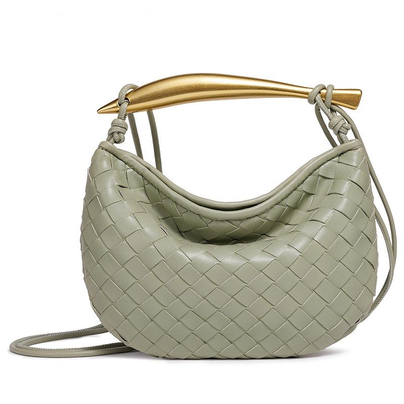 Mini Sardine Woven Crossbody Clutch by JINMAN